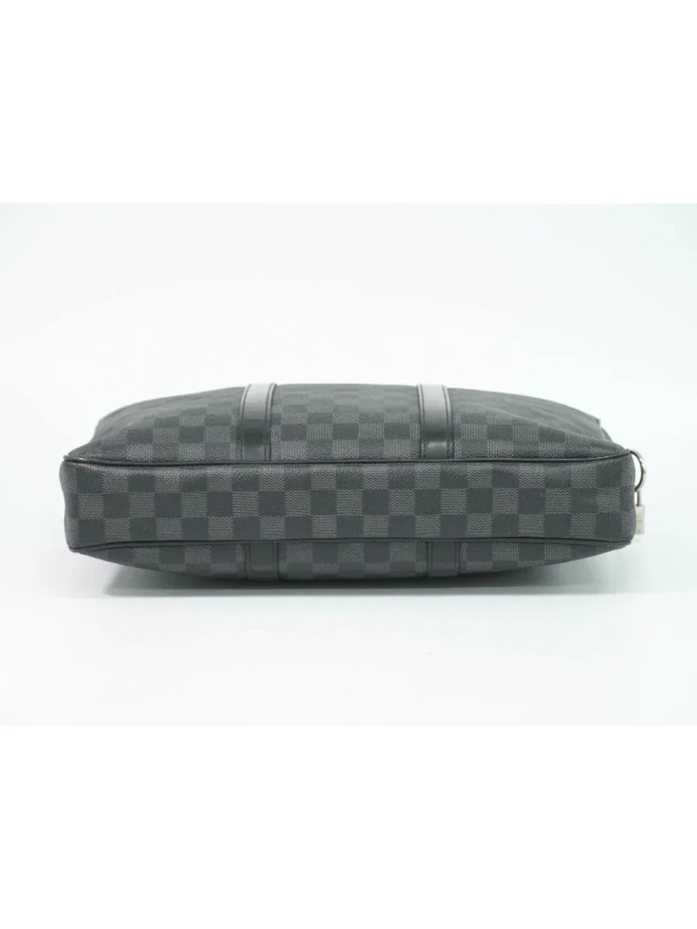 Louis Vuitton LV Porte Document Voyage PM Damier Graphite Business Bag Black